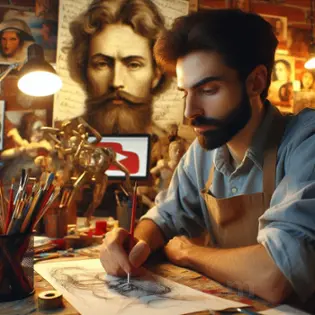 صورة الفئة أفضل قنوات اليوتيوب للفن التشكيلي و الرسم