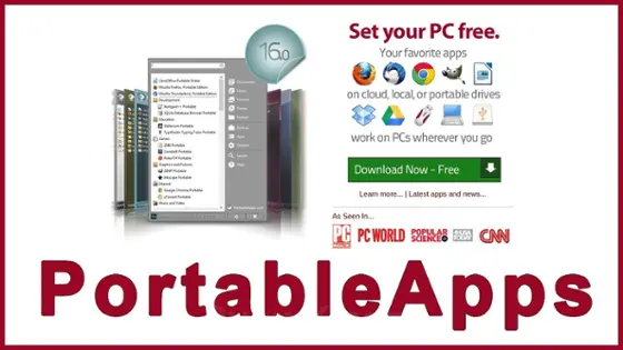 صورة التطبيقات المحمولة portableapps